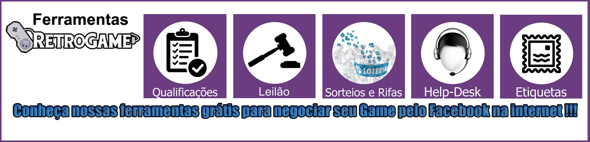 Ferramentas Retrogames