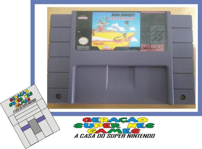 Road Runner's Death Valley Rally - SNES - Jogo do Papa léguas com legendas  em portugues. 