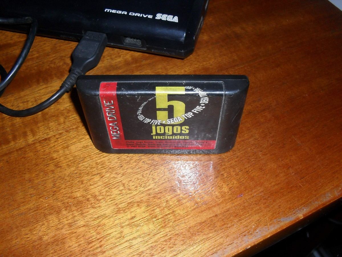 Top Five 5 Jogos Original Mega Drive