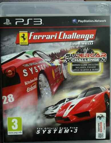 ferrari challenge supercar challenge 2 jogos corrida ps3 - Retro Games