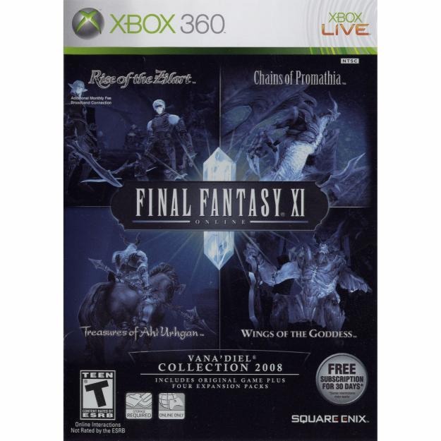 final fantasy xi 11 online jogo rpg mmo para xbox 360 - Retro Games