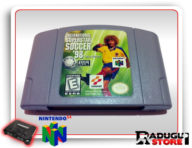 International Superstar Soccer '98 Nintendo 64 Game