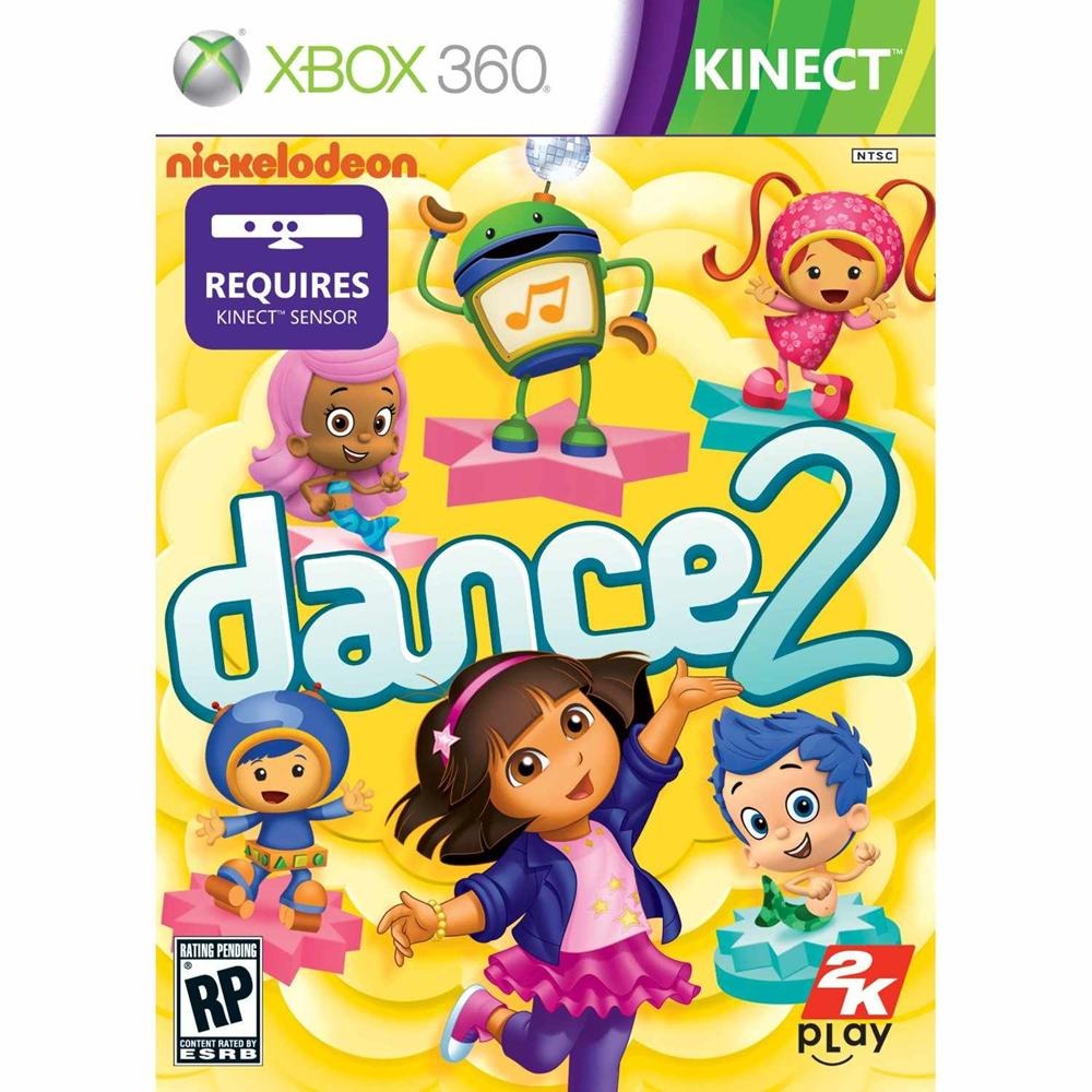 nickelodeon dance 2 jogo xbox 360 infantil danca kinect - Retro Games