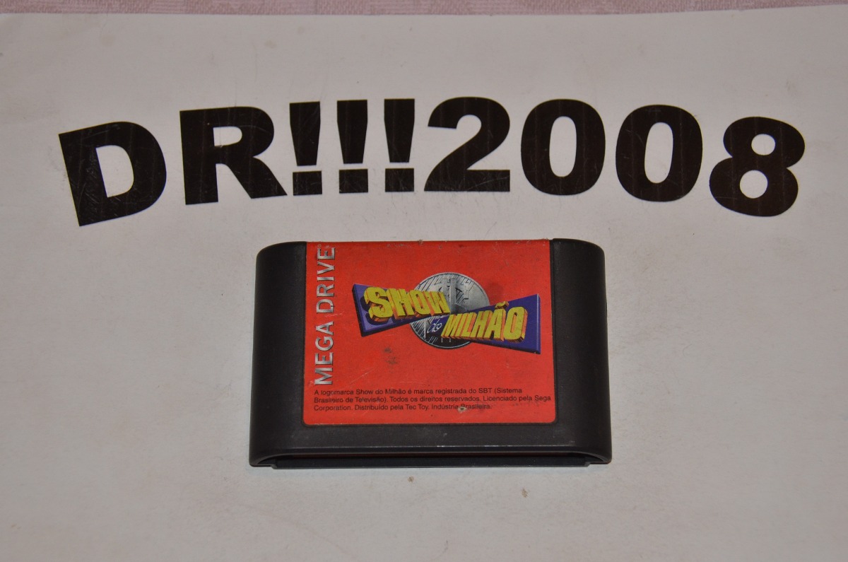 O dia em que o Show do Milhão foi parar no Mega Drive 