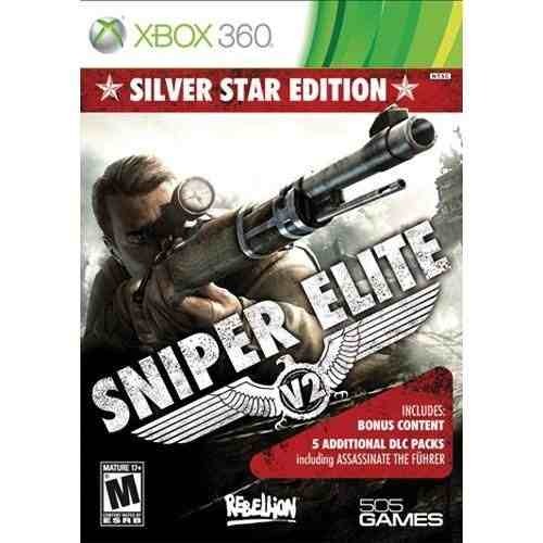 sniper elite v2 edicao silver star-jogo guerra xbox 360 dlc