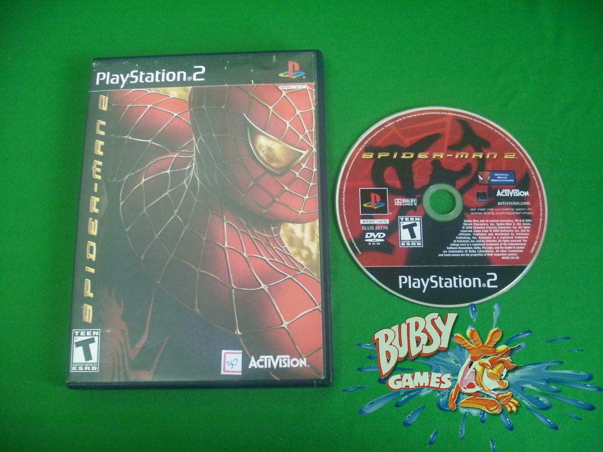 Jogo Spider-Man 2 ps2