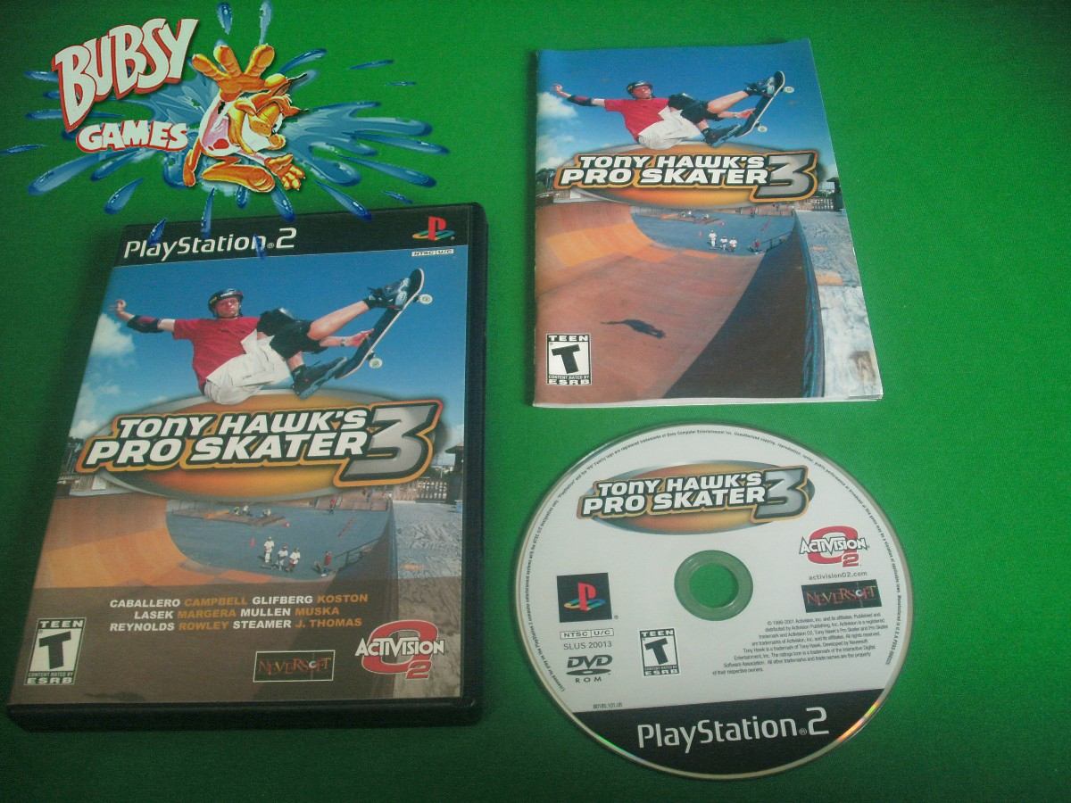 Manual de Playstation 2 - Ps2 Original do Jogo Tony Haw