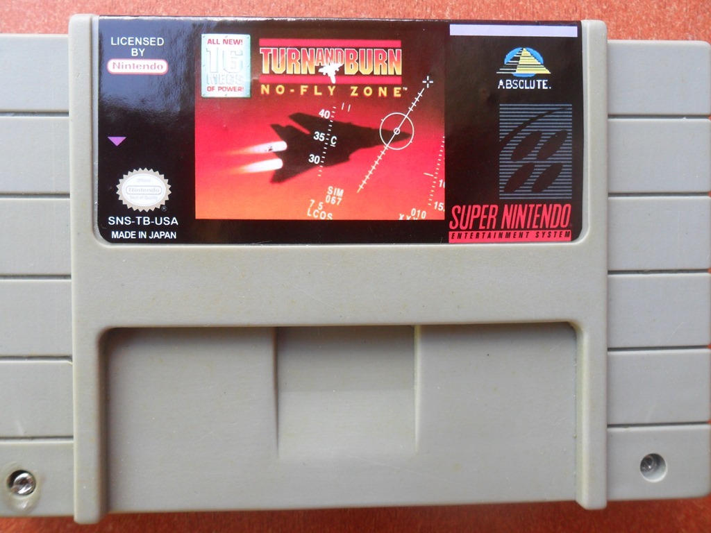 Turn and Burn: No Fly Zone - Super Nintendo 