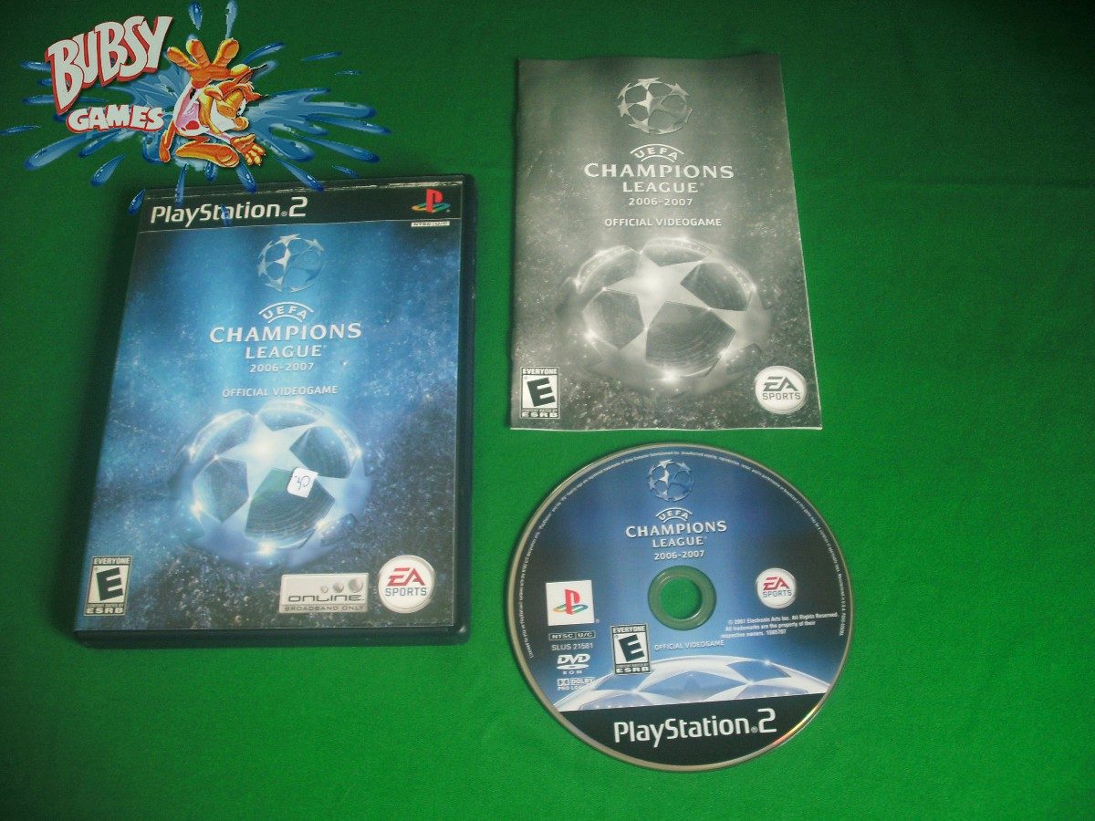 Usado: Jogo uefa Champions League 2006 – 2007 - PS2 em Promoção na