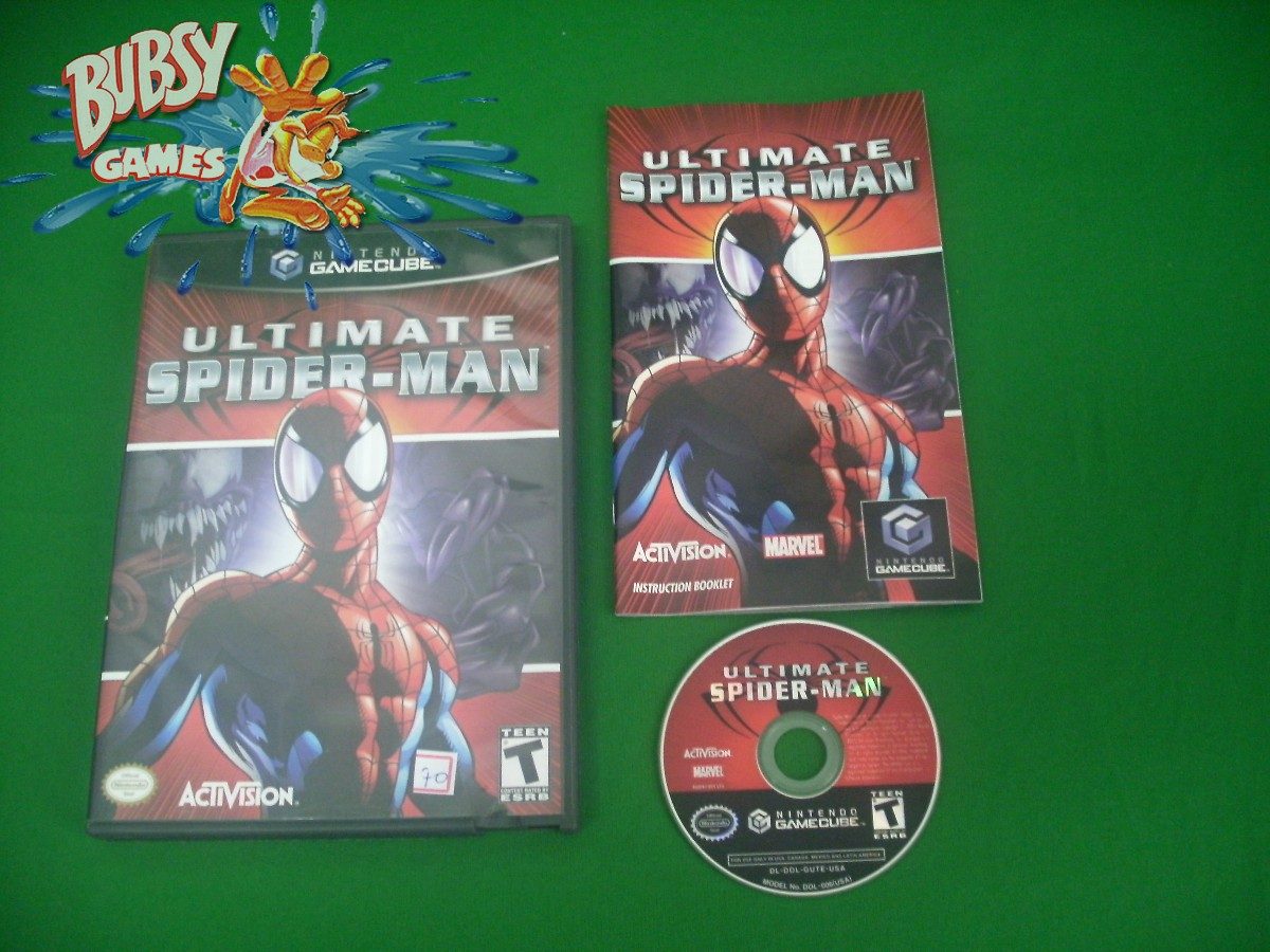 Ultimate Spiderman Gamecube Game